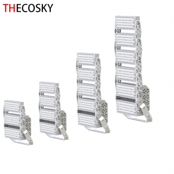 Adjustable modular LED stadium flood light 240W-720W