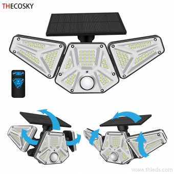  Solar Motion Sensor LED Wall Light 