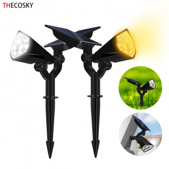 solar powered garden courtyard light