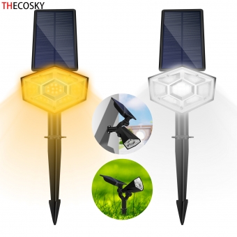 solar powered garden courtyard light