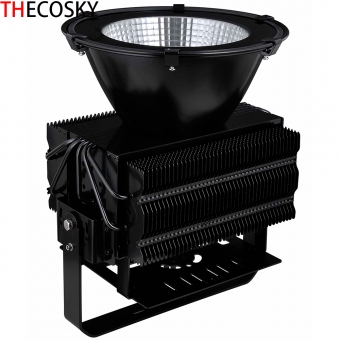 Fin type LED stadium flood light