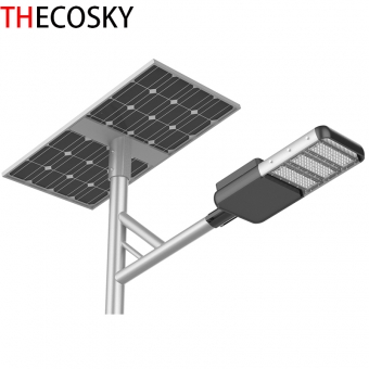 Solar led street light
